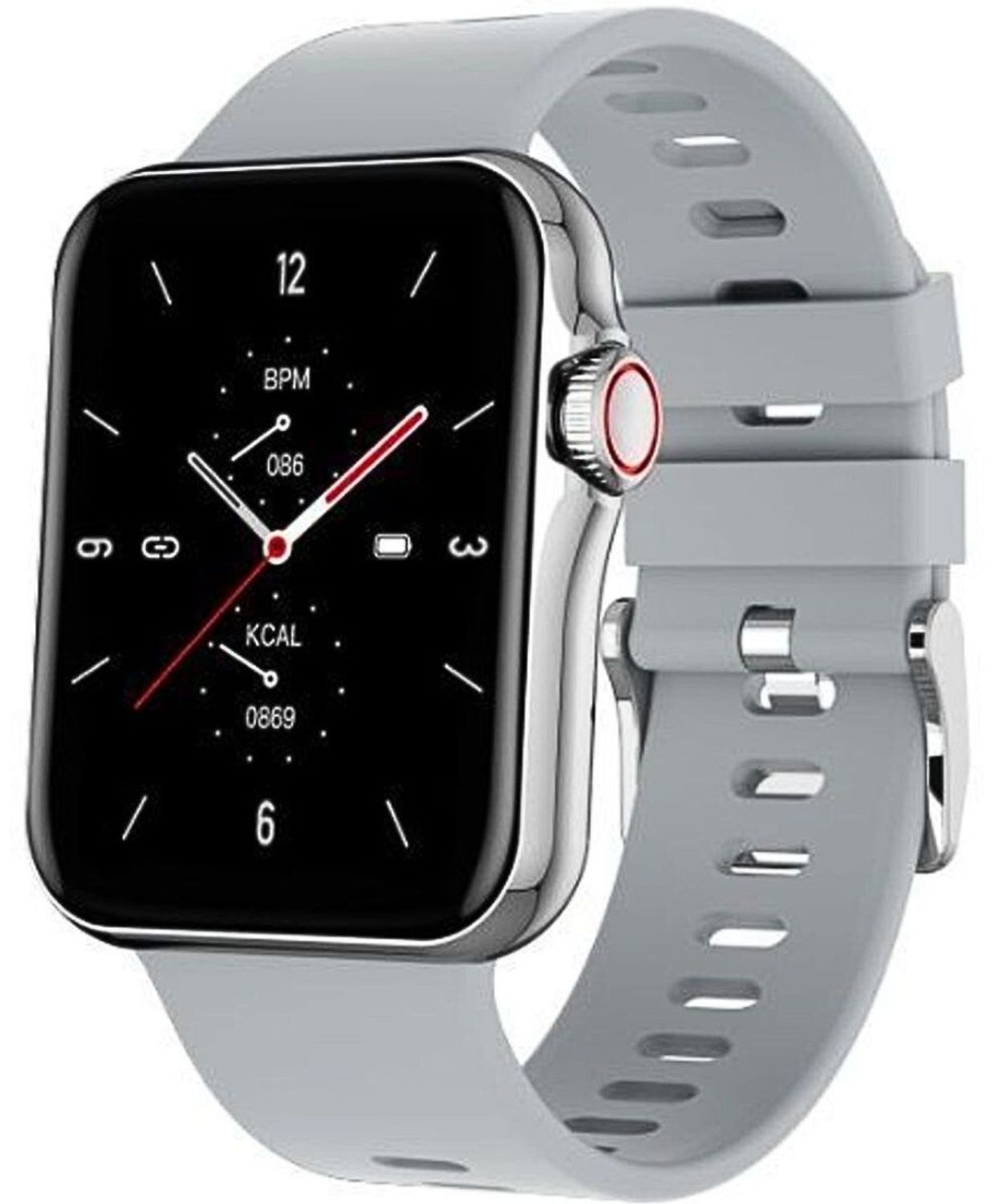 Zegarek Smartwatch Hagen HC4 WearFit Pro na pasku w zestawie z dodatkową bransoletą szary silikon.jpg